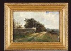 Landscape by Juan Espina Y Capo
