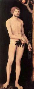 Adam and Eve 1531 2 by Lucas The Elder Cranach