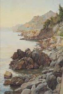 Scogliera A Santa Margherita Ligure by Cesare Esposito