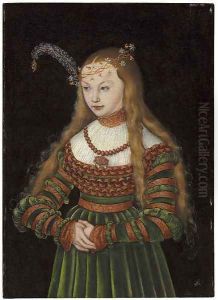 Portrait of Princess Sybille of Cleves, Wife of Johann Friedrich the Magnanimous of Saxony