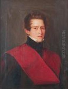 Retrato De Caballero Con Banda