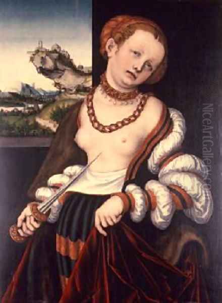 Suicide of Lucretia 1529 - view 1