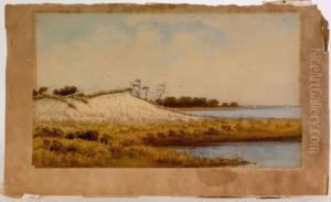 Watercolor Coastal Scene Watercolor Coastal Scene