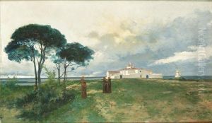 Monasterio De La Rabida by Enrique Estevan Y Vicente