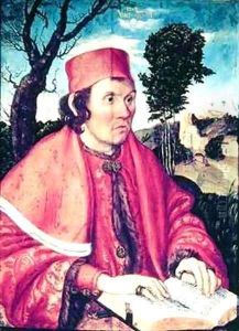Johannes Reuss by Lucas The Elder Cranach