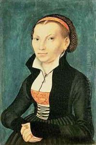 Katharina von Bora future wife of Martin Luther by Lucas The Elder Cranach