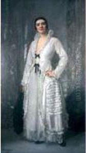 " Femme A L'eventail ".