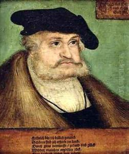 Portrait of Friedrich III 1463-1525 Elector of Saxony
