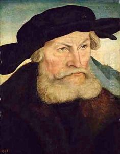 Portrait of Herzog Heinrich the Pious of Saxony by Lucas The Elder Cranach