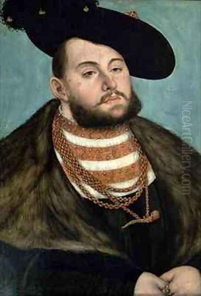 Portrait of John Frederick the Magnanimous Elector of Ernestine of Saxony - view 1