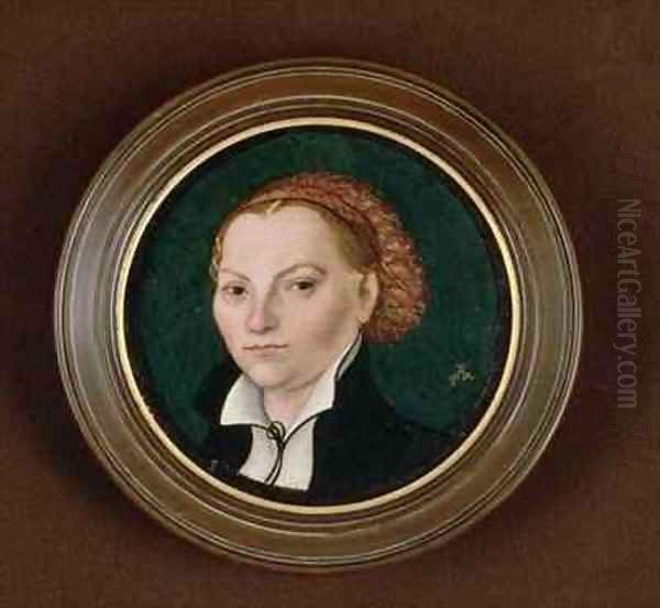 Portrait of Katharina von Bora Wife of Martin Luther - view 1