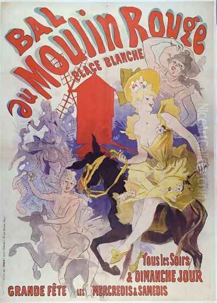 'Ball at the Moulin Rouge, Place Blanche', 1889 - view 1