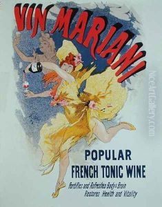 Poster advertising 'Mariani Wine', a popular French tonic wine, 1894