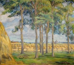 Vy Mot Vadstena by Prince Eugen Of Sweden