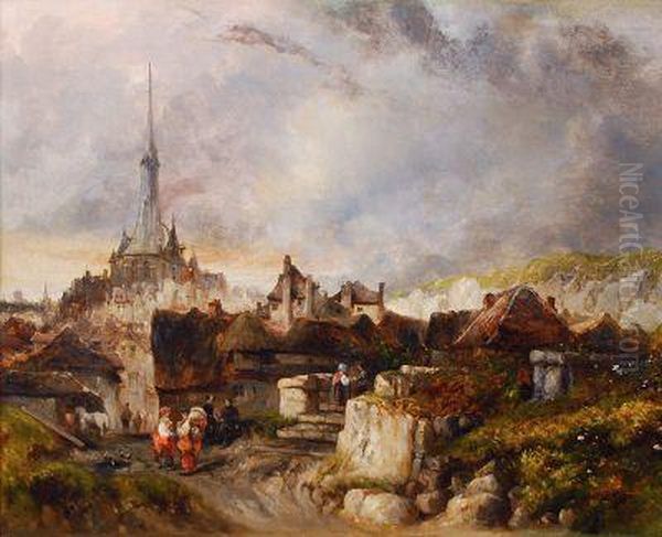 Stadt An Der Kuste Der Normandie - view 1