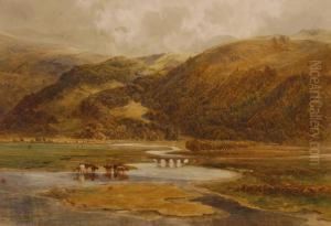 "lakeland Mountains And River Kent From Arnside Knott