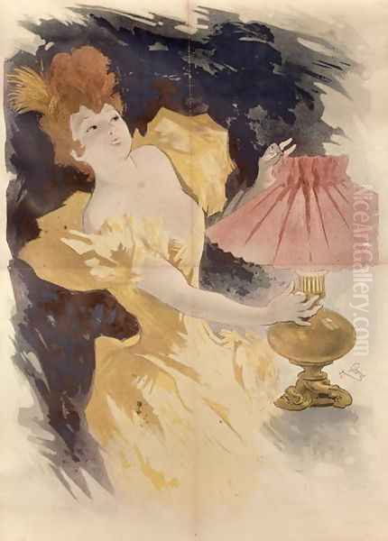 Saxoleine (Advertisement for lamp oil), France 1890's - view 1