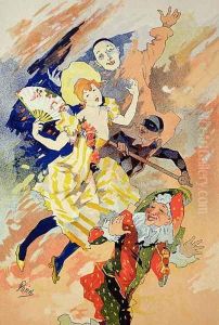 Reproduction of a poster for a pantomime, 1891 Reproduction of a poster for a pantomime, 1891