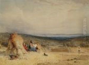 Of Eton, Cornfield Near Droxford by William of Eton Evans