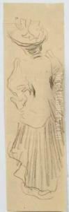 Vrouw Op De Rug Gezien