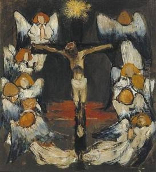 Le Christ Entoure D'anges - view 1