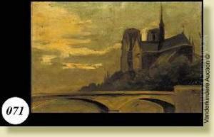 Notre-dame De Paris by Henri-Jacques Evenepoel