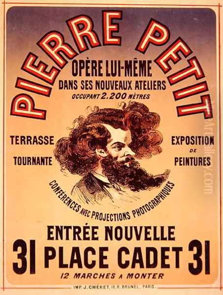 Poster advertising Pierre Petit's New Studios, 1876 - view 1