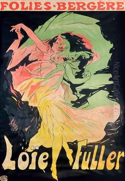 Folies Bergeres: Loie Fuller, France, 1897 - view 1