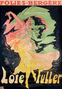 Folies Bergeres: Loie Fuller, France, 1897 by Jules Cheret