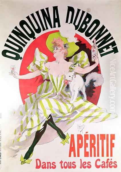 Poster advertising 'Quinquina Dubonnet' aperitif, 1895 - view 1