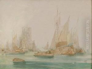 View Of Rotterdam by John H. Wilson