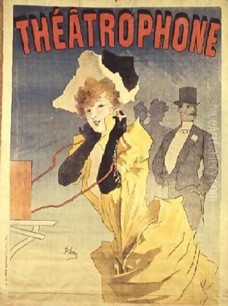 Poster Advertising the 'Theatrophone' - view 1