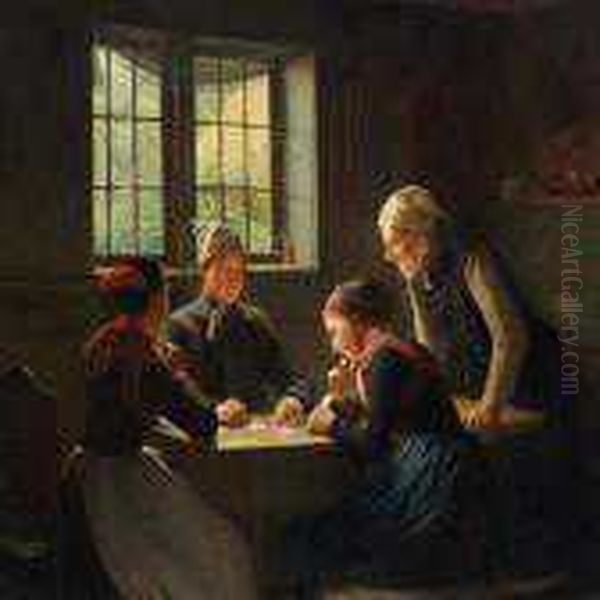 The Card Players - view 1