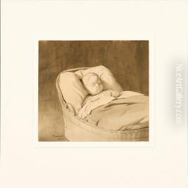 A Sleeping Baby - view 1