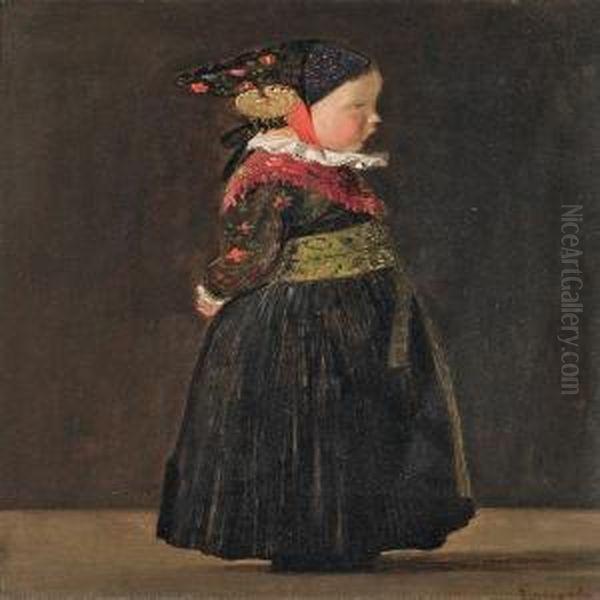 Portrait Of A Girl Innational Costume - view 1