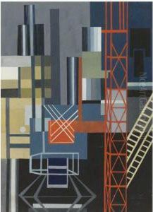 Constructivist Stage Design by Alexandra Alexandrov Exter