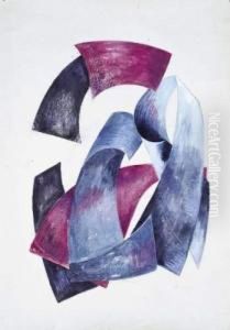 Composition Non Objective Ii by Alexandra Alexandrov Exter