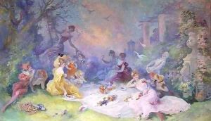 The Picnic by Jules Cheret