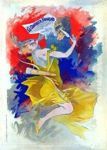 Le Courrier Francis by Jules Cheret