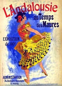 Land A Lousie by Jules Cheret