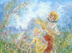 Dans le jardin by Jules Cheret