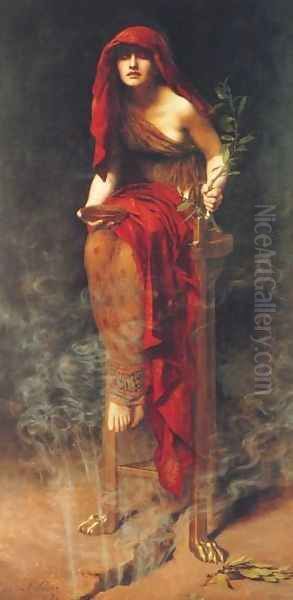 Priestess of Delphi by John Maler Collier