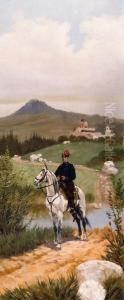 Powstaniec Krakowski Z Roku 1846 by Stanislaw Ignacy Fabijanski Poraj