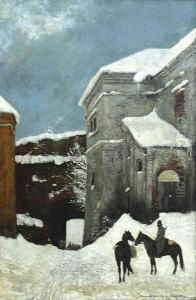 Przed Brama by Stanislaw Ignacy Fabijanski Poraj