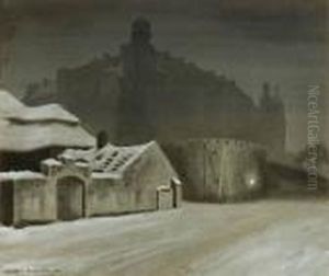 Widok Na Wawel by Stanislaw Ignacy Fabijanski Poraj