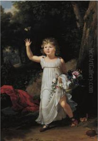 Portrait Of Edgar Clarke, Full-length, In A Forest - view 1