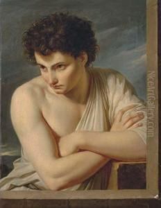 A Young Man Dressed As An Arcadian Shepherd by Francois-Xavier Fabre