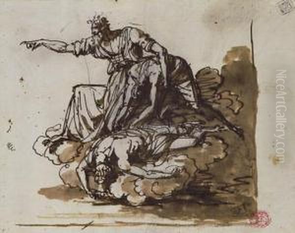 Achimelech With The Bodies Of His Sons - view 1