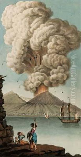 Eruzione Del Vesuvio Nel Giorno 8 Agosto 1779 - view 1