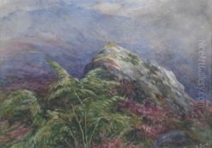 On The Moors, Dumfriesshire by James Jnr Faed